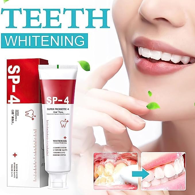 Sp-4 Breath Toothpaste,Brightening & Stain Removing Toothpaste